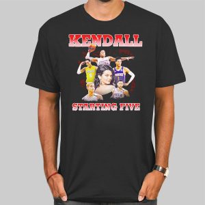 Vintage Bootleg Kendall Starting Five Shirt Cheap