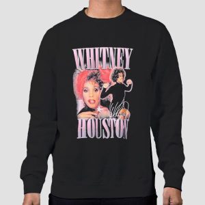 Vintage Bootleg Whitney Houston T Shirt Cheap