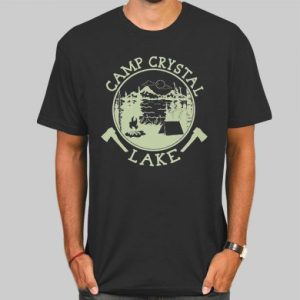 Vintage Camp Crystal Lake Counselor Shirt Cheap 4