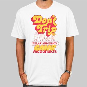 Vintage Camp Mcdonalds Shirt Back Printed Cheap