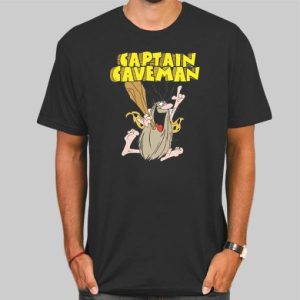 Vintage Captain Caveman Cartoon Shirt Cheap 4