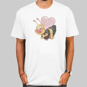 Vintage Cartoon Love Bee Shirt Cheap