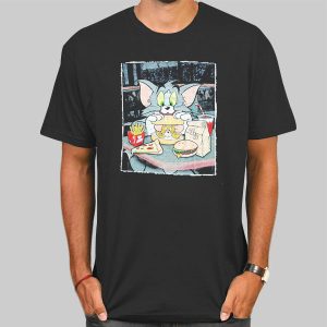 Vintage Cartoon Tom and Jerry T Shirt Cheap