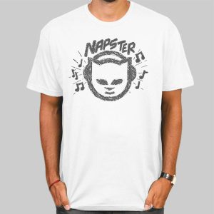 Vintage Chalk Logo Napster T Shirt Cheap