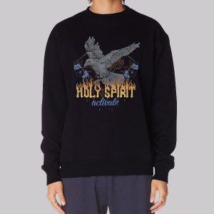 Vintage Christmas Holy Spirit Activate Shirt Cheap