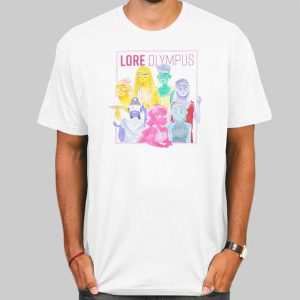 Vintage Colorful Lore Olympus Merch Shirt Cheap