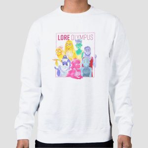 Vintage Colorful Lore Olympus Merch Shirt Cheap