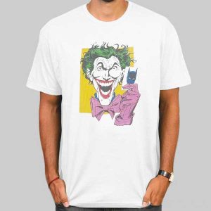 Vintage Comic Creepy Joker T Shirt Cheap