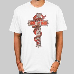 Vintage Cross the Jake Snake Shirt Cheap