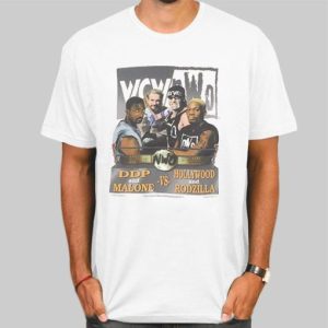 Vintage Dennis Rodman Nwo With Friends WCW T Shirt Cheap 4