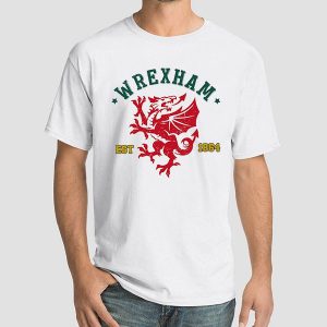 Vintage Est 1864 Wrexham T Shirt Cheap