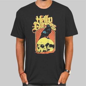 Vintage Fan Art Hello Dark Shirt Cheap