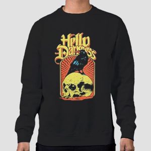 Vintage Fan Art Hello Dark Shirt Cheap