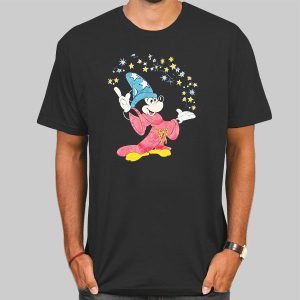 Vintage Fantasia Sorcerer Mickey Shirt Cheap