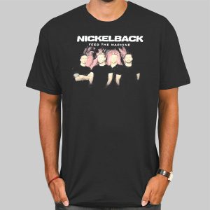 Vintage Feed the Machine Nickelback Tshirt Cheap