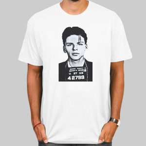 Vintage Frank Sinatra Mugshot T Shirt Cheap