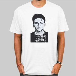 Vintage Frank Sinatra Mugshot T Shirt Cheap 4