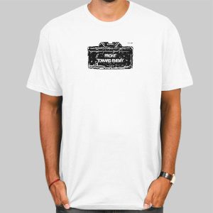 Vintage Front Toward Enemy Cam Shirt Cheap