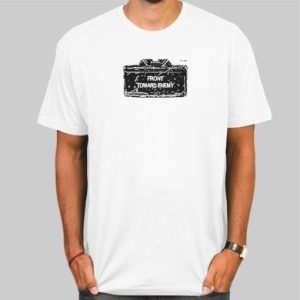 Vintage Front Toward Enemy Cam Shirt Cheap 4