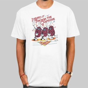 Vintage Funny Band California Raisins Shirt Cheap