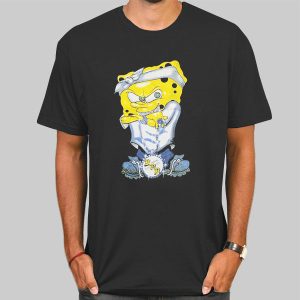 Vintage Gangsta Rap Gangster Spongebob Shirt Cheap