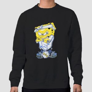 Vintage Gangsta Rap Gangster Spongebob Shirt Cheap