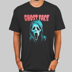 Vintage Ghostface Pop Color Shirt Cheap