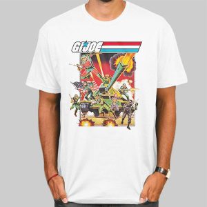 Vintage Gi Joe Cartoon Heroes Shirt Cheap