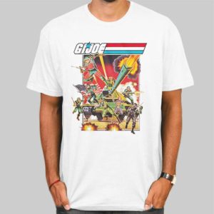 Vintage Gi Joe Cartoon Heroes Shirt Cheap 4