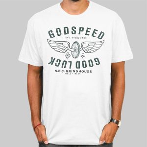 Vintage Good Luck Godspeed Shirt Cheap