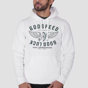 Vintage Good Luck Godspeed Shirt Cheap 3