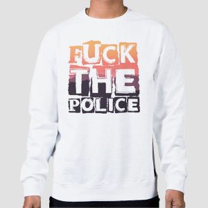 Vintage Graphic Fuck the Police Shirt Cheap