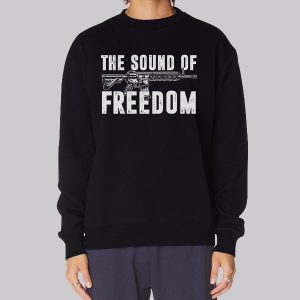 Vintage Gun Sound of Freedom T Shirts Cheap