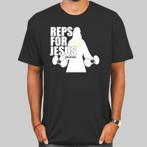 Vintage Gym Reps for Jesus Shirt Cheap