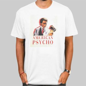 Vintage Horror American Psycho Tshirt Cheap