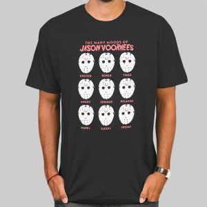 Vintage Horror Mask Jason Voorhees Shirt Cheap