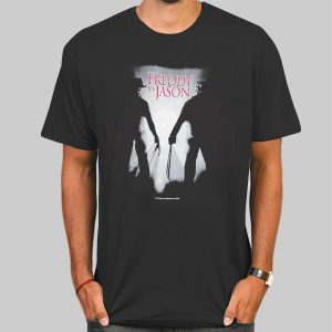 Vintage Horror Movie Freddy vs Jason Shirt Cheap