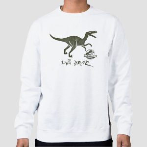 Vintage I Will Survive Jurassic Park Tshirt Cheap