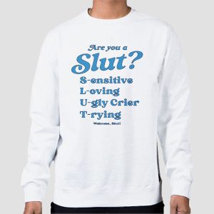 Vintage Inspired Are You a Slut Shirt Cheap