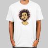 Vintage J Cole Graphic Tee Shirt Cheap