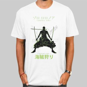 Vintage Japanese Anime Zoro Shirt Cheap