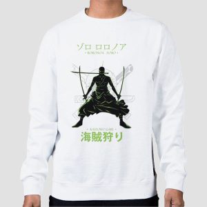 Vintage Japanese Anime Zoro Shirt Cheap