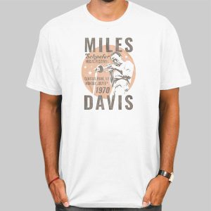 Vintage Jazz Music Miles Davis T Shirt Cheap