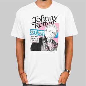 Vintage Johnny Rotten America Band T Shirt Cheap