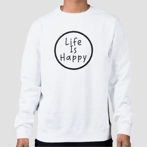 Vintage Life Is Happy Shirt Cheap