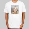 Vintage Lindsay Lohan Mugshot Shirt Cheap