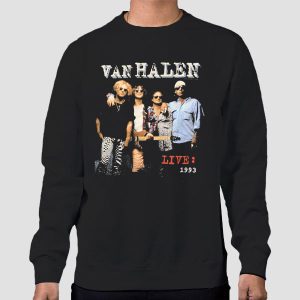 Vintage Live 1993 Van Halen Tshirt Cheap