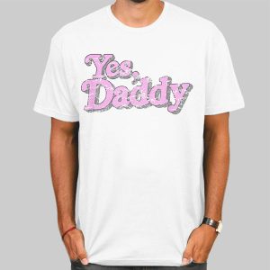 Vintage Logo Barbie Parody Yes Daddy T Shirt Cheap