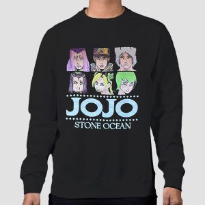 Vintage Manga Stone Ocean Jojo Shirts Cheap