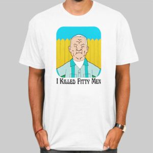 Vintage Meme I Killed Fitty Men Shirt Cheap 4